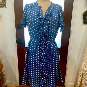 Vintage Anthropologie Silk Dress